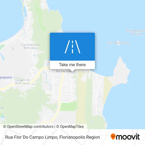 Rua Flor Do Campo Limpo map