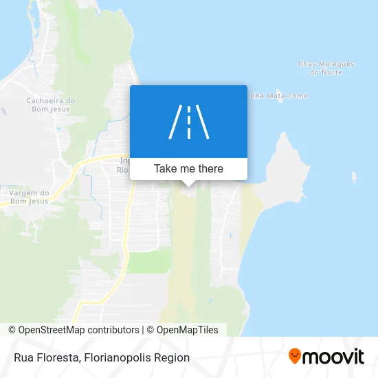 Rua Floresta map