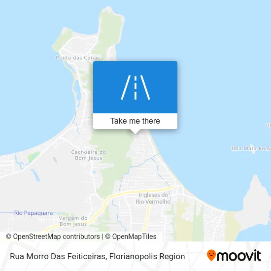 Rua Morro Das Feiticeiras map