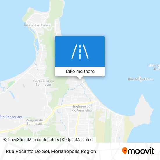 Rua Recanto Do Sol map