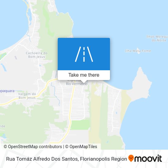 Rua Tomáz Alfredo Dos Santos map