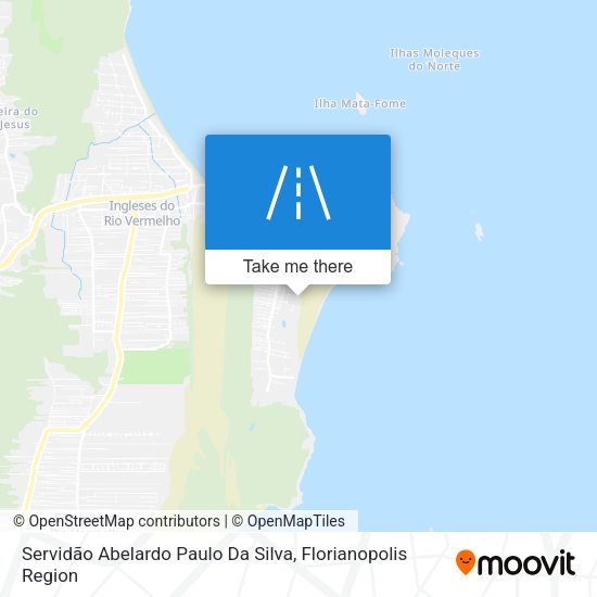 Servidão Abelardo Paulo Da Silva map