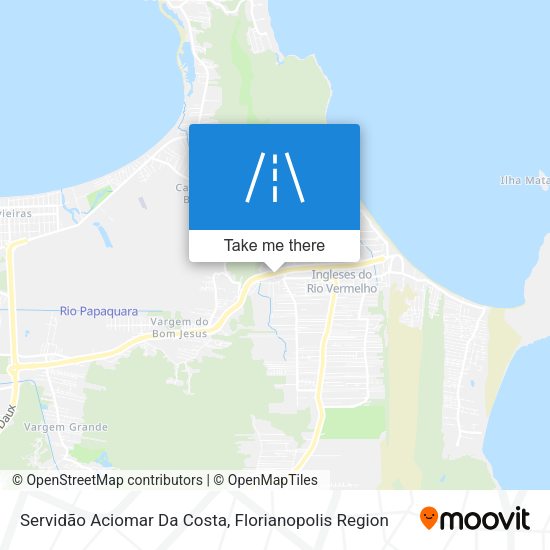 Servidão Aciomar Da Costa map