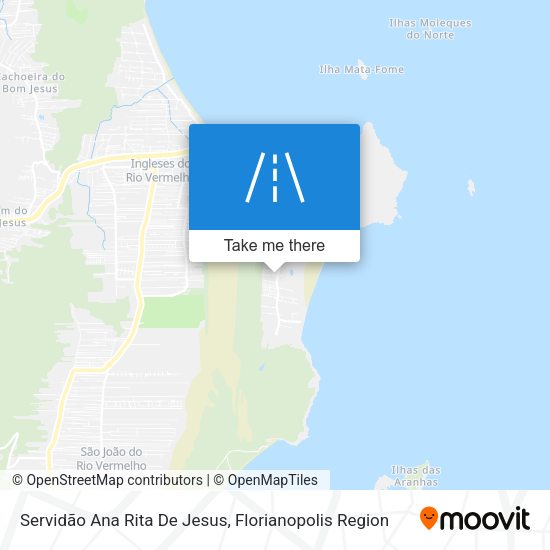 Servidão Ana Rita De Jesus map