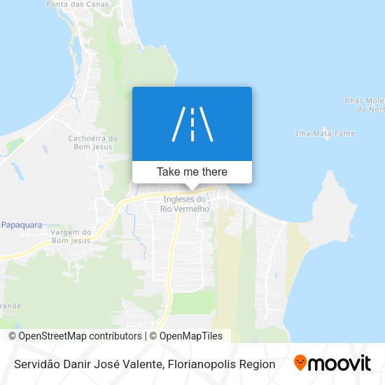 Servidão Danir José Valente map