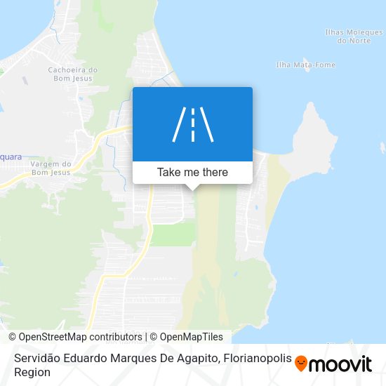 Servidão Eduardo Marques De Agapito map