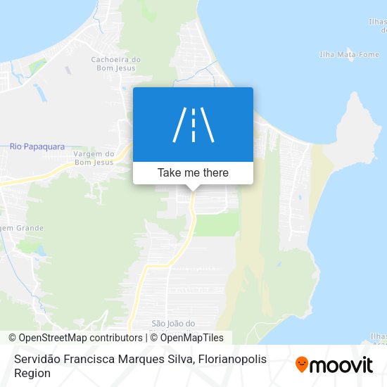 Servidão Francisca Marques Silva map