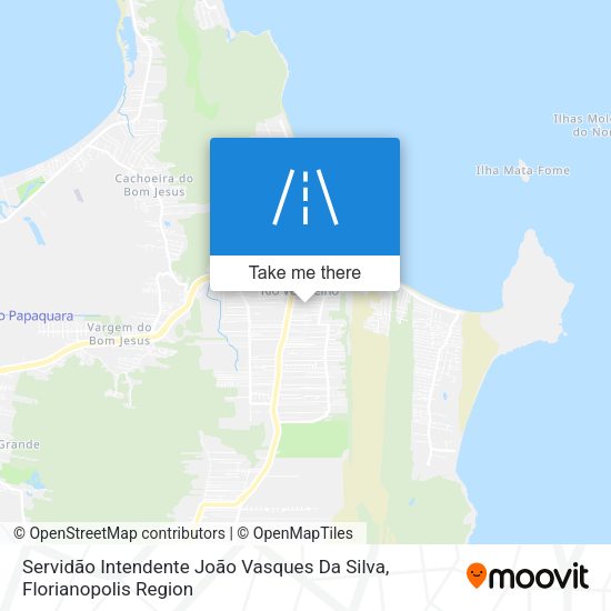 Servidão Intendente João Vasques Da Silva map