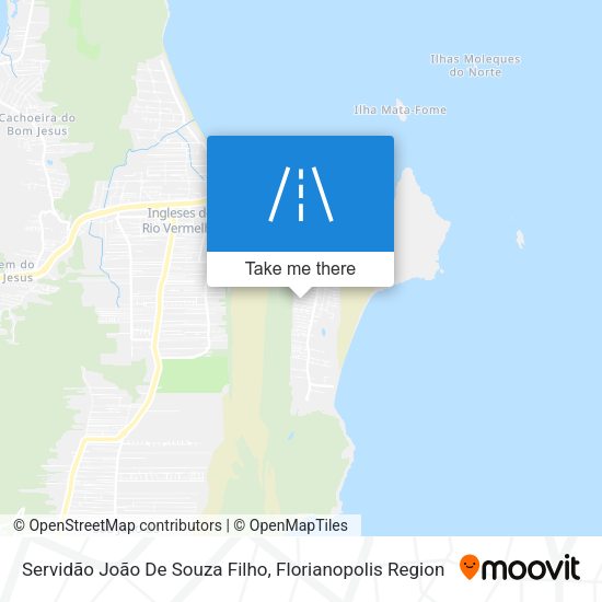 Servidão João De Souza Filho map