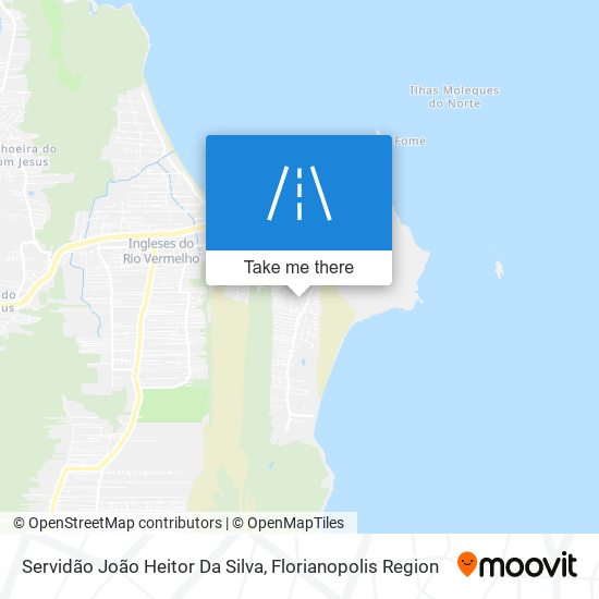 Servidão João Heitor Da Silva map