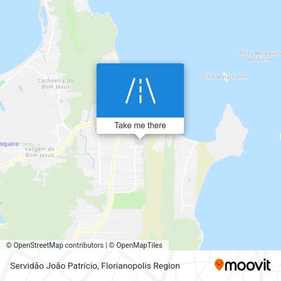 Servidão João Patrício map