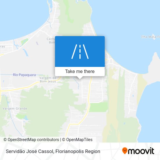 Servidão José Cassol map