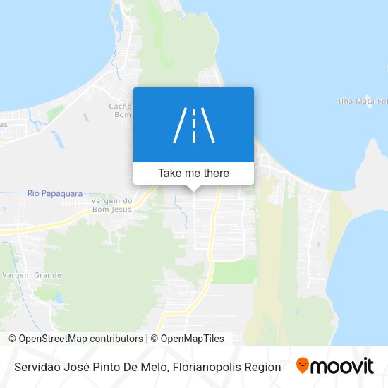 Servidão José Pinto De Melo map