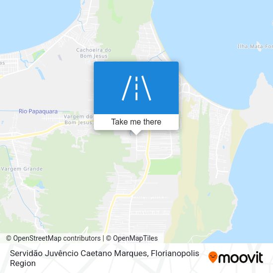 Servidão Juvêncio Caetano Marques map