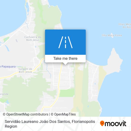 Servidão Laureano João Dos Santos map