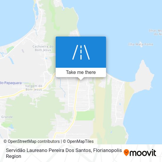 Servidão Laureano Pereira Dos Santos map