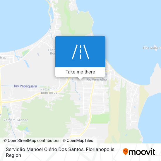 Servidão Manoel Olério Dos Santos map