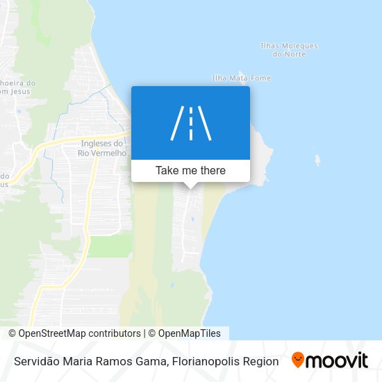 Servidão Maria Ramos Gama map
