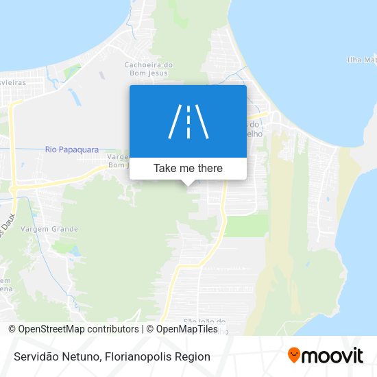 Servidão Netuno map