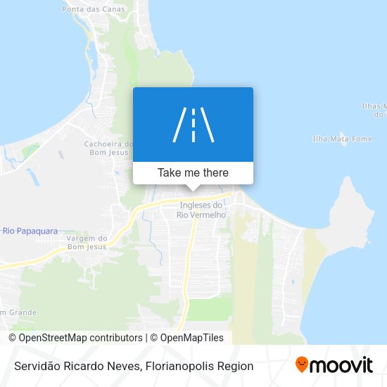 Servidão Ricardo Neves map