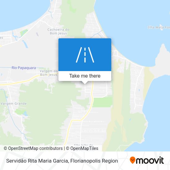 Servidão Rita Maria Garcia map