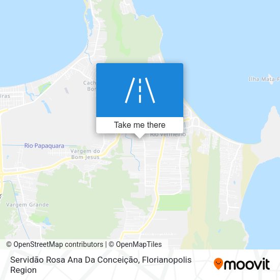 Servidão Rosa Ana Da Conceição map