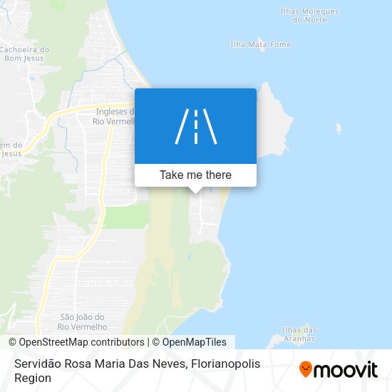 Servidão Rosa Maria Das Neves map