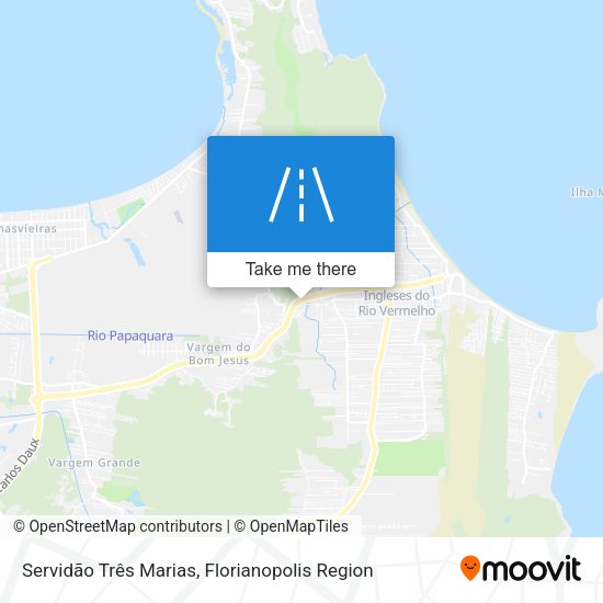 Servidão Três Marias map