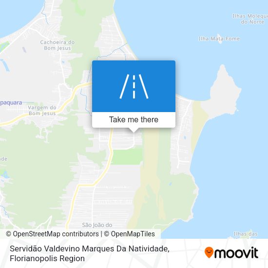 Servidão Valdevino Marques Da Natividade map