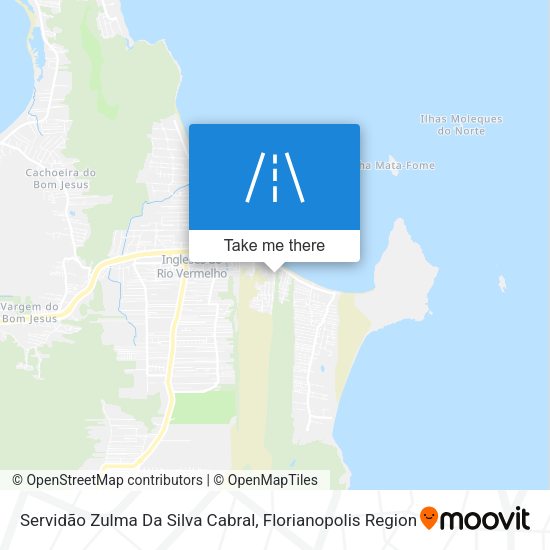 Servidão Zulma Da Silva Cabral map