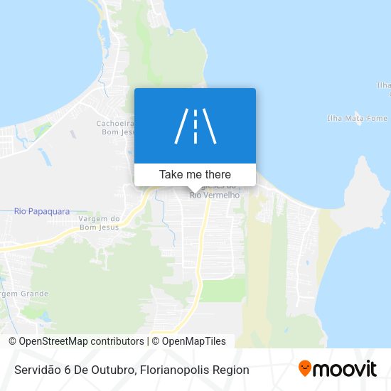 Servidão 6 De Outubro map