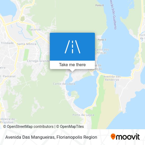 Avenida Das Mangueiras map
