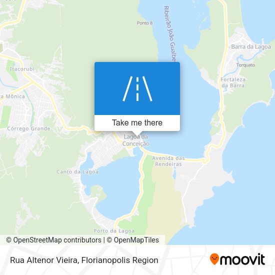 Rua Altenor Vieira map
