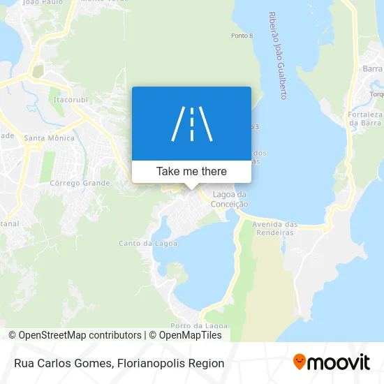Rua Carlos Gomes map