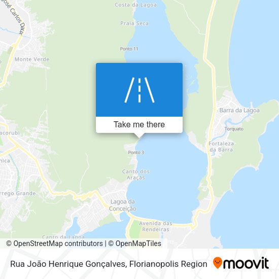 Rua João Henrique Gonçalves map