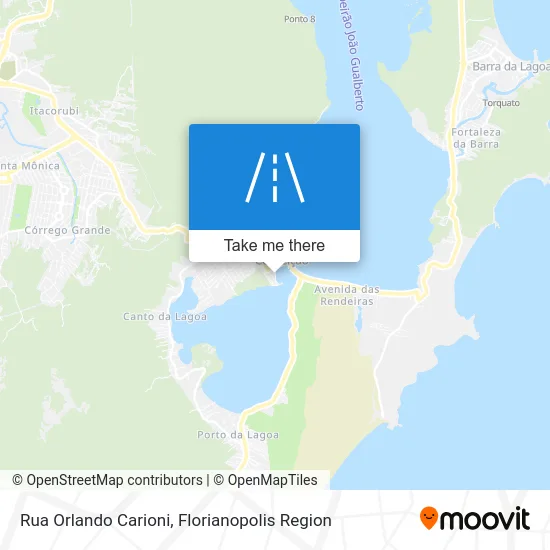 Rua Orlando Carioni map