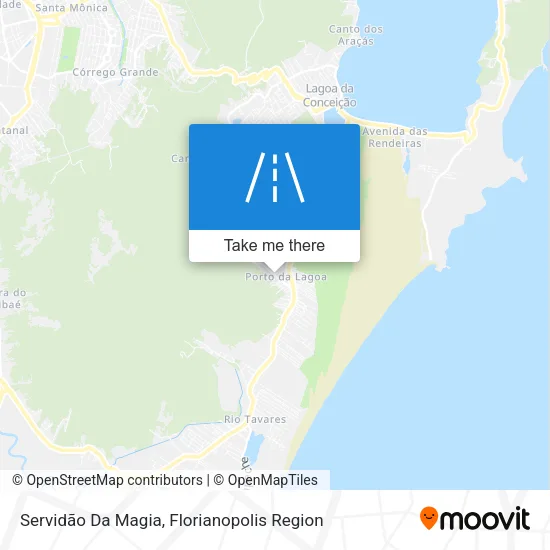 Servidão Da Magia map
