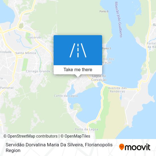 Servidão Dorvalina Maria Da Silveira map