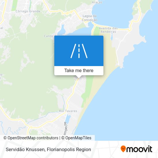 Servidão Knussen map