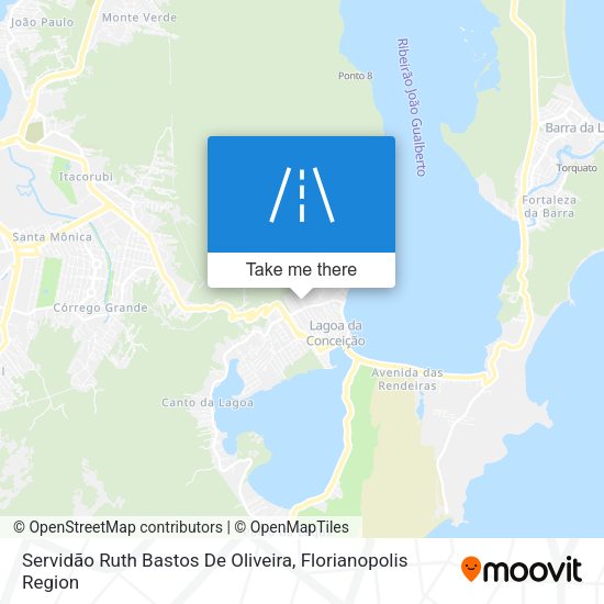 Servidão Ruth Bastos De Oliveira map
