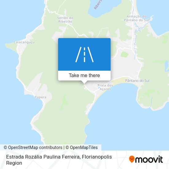 Estrada Rozália Paulina Ferreira map