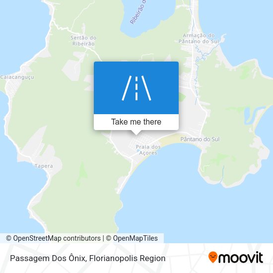 Passagem Dos Ônix map