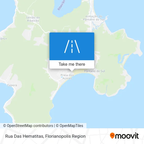 Rua Das Hematitas map