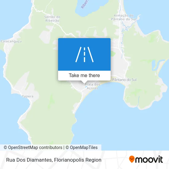 Rua Dos Diamantes map