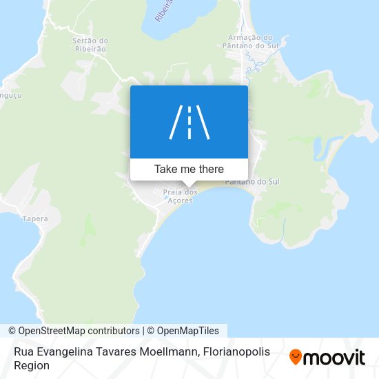 Rua Evangelina Tavares Moellmann map