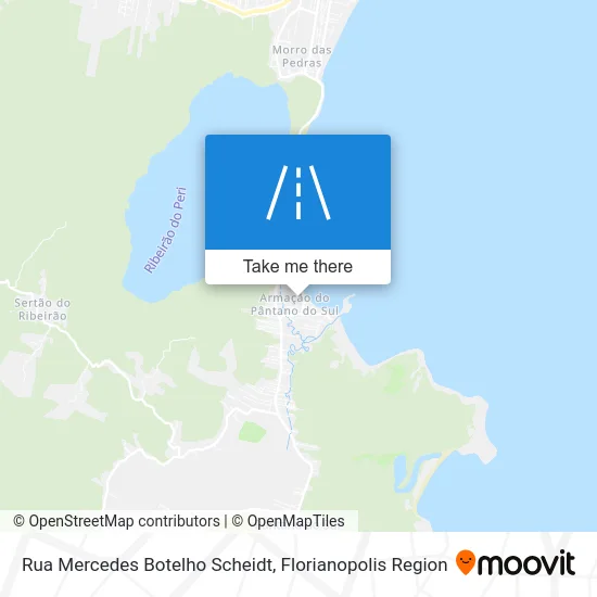 Rua Mercedes Botelho Scheidt map
