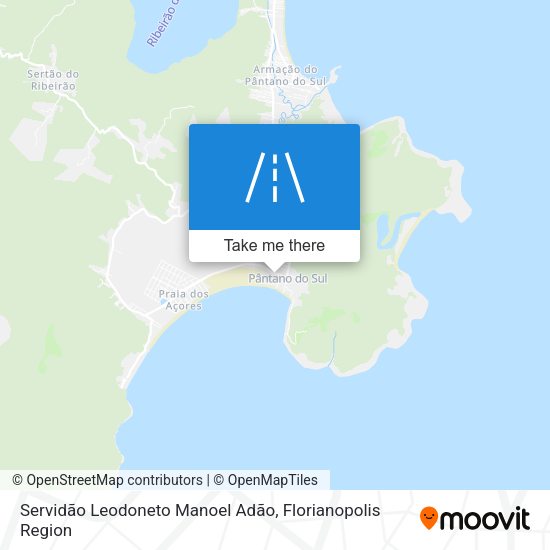 Servidão Leodoneto Manoel Adão map