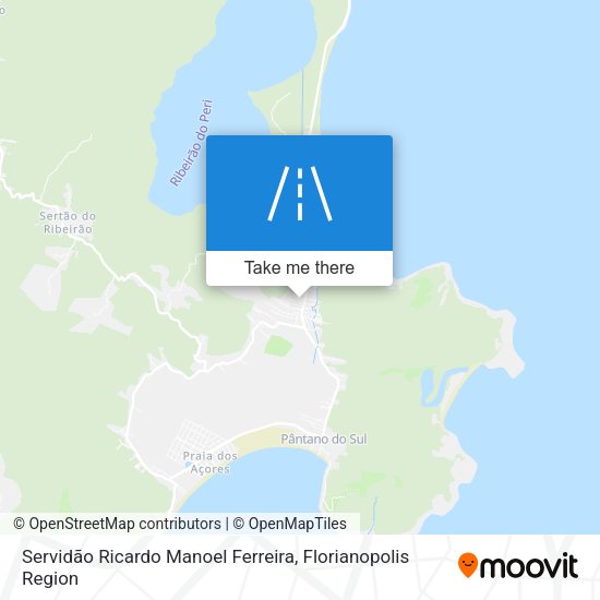 Servidão Ricardo Manoel Ferreira map