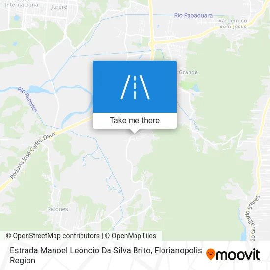 Estrada Manoel Leôncio Da Silva Brito map