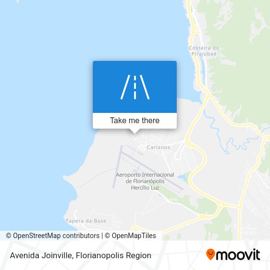 Avenida Joinville map